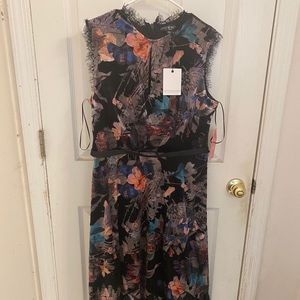 Multi black colored dress NWT ASOS